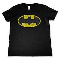 Batman t-shirt, Distressed Logo, kids