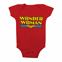 Wonder Woman baby body t-shirt, Logo Red, kids