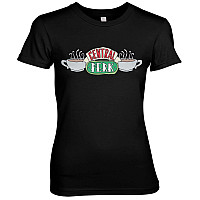 Friends t-shirt, Central Perk Girly Black, ladies