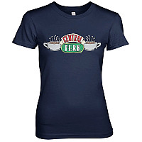 Friends t-shirt, Central Perk Girly Blue, ladies