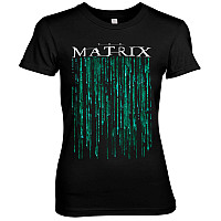 Matrix t-shirt, The Matrix Girly Black, ladies