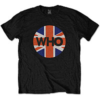 The Who t-shirt, Union Jack Circle Black, men´s