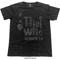 The Who t-shirt, Maximum R&B Vintage Finish Black, men´s
