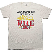 Willie Nelson t-shirt, Always On My Mind Natural, men´s