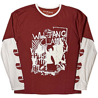 Wu-Tang Clan t-shirt long rukáv, Graffiti Red & White, men´s