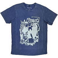 Wu-Tang Clan t-shirt, Graffiti Stone Wash Denim Blue, men´s