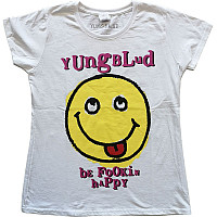 Yungblud t-shirt, Raver Smile BP White, ladies