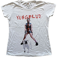 Yungblud t-shirt, Strawberry Lipstick White, ladies