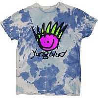 Yungblud t-shirt, Face Dip Dye Blue, men´s