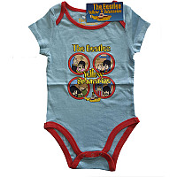 The Beatles baby body t-shirt, YS Portholes Blue, kids