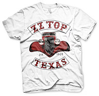 ZZ Top t-shirt, Texas 1969 White, men´s