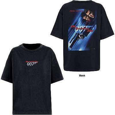 James Bond 007 t-shirt, No Time To Die & Logo Black, men´s