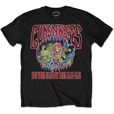 Guns N Roses t-shirt, Skull Cross 80s, men´s | Musicwear - T