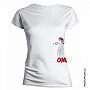 One Direction t-shirt, Band Jump White, ladies