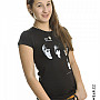 The Beatles t-shirt, With the Beatles Black, ladies