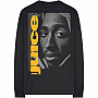 Tupac t-shirt long rukáv, Respect BAP, men´s