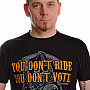 Sons of Anarchy t-shirt, Don´t Ride Don´t Vote, men´s