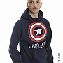 Captain America mikina, Logo Navy, men´s
