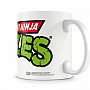 Želvy Ninja ceramics mug 250ml, Logo