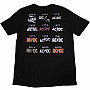 AC/DC t-shirt, Logo History BP Black, men´s