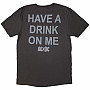 AC/DC t-shirt, Have A Drink On Me BP Grey, men´s