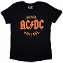 AC/DC t-shirt, High Voltage RnR BP Black, ladies
