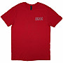 AC/DC t-shirt, Mini Logo / Lock Up Your Daughters BP Red, men´s