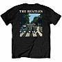 The Beatles t-shirt, Abbey Road & Logo BP Black, men´s