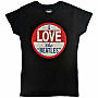 The Beatles t-shirt, I Love the Beatles Black, ladies