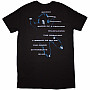 Billie Eilish t-shirtvé šaty, HMHAS Tracklist BP Black, ladies