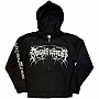 Bring Me The Horizon mikina, Metal Logo Genxsis Zipped BP Black, men´s