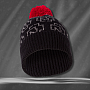 Rammstein winter beanie cap, Bobble Beanie Black One Size, unisex