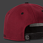 Rammstein snapback Snapback, Bordeaux Red & Black, unisex one size