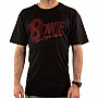 David Bowie t-shirt, Logo Embellished Black, men´s
