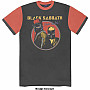 Black Sabbath t-shirt, Never Say Die Ringer Black & Orange, men´s