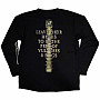 Cradle Of Filth t-shirt long rukáv, Skeleton Sleeve Print BP Black, men´s