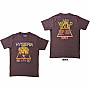 Def Leppard t-shirt, Hysteria World Tour BP Brown, men´s