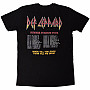 Def Leppard t-shirt, Summer Stadium Tour BP Black, men´s