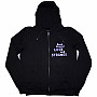 Pink Floyd mikina, DG Luck & Strange Tour Zip BP Black, men´s