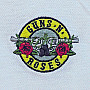 Guns N' Roses t-shirt, Classic Logo Polo White, men´s