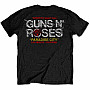 Guns N Roses t-shirt, Rose Circle Paradise City BP Black, men´s