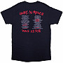 Guns N Roses t-shirt, Was Here BP Navy Blue, men´s