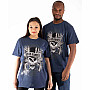 Guns N Roses t-shirt, Faded Skull Blue, men´s