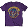 Guns N Roses t-shirt, Skull Circle BP Purple, men´s