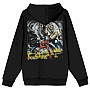 Iron Maiden mikina, NOTB Vintage Logo Faded Edge Album BP Black, men´s