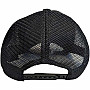 Iron Maiden snapback, Scuffed Logo Mesh Black