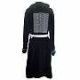 Joy Division bathrobe, Unknown Pleasures Black