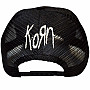 Korn snapback, Sonic Silver Logo Mesh BP Black, unisex