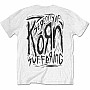 Korn t-shirt, Scratched Type, men´s