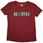 Korn t-shirt, Doll Issues BP Red, ladies